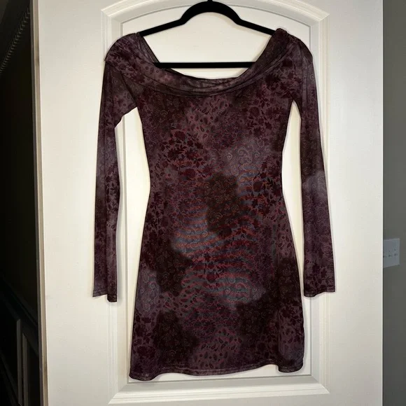 Urban Outfitters Y2K Purple Dress - Picture 4 of 5